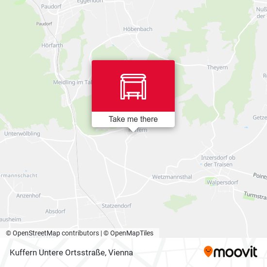 Kuffern Untere Ortsstraße map