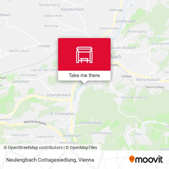 Neulengbach Cottagesiedlung map