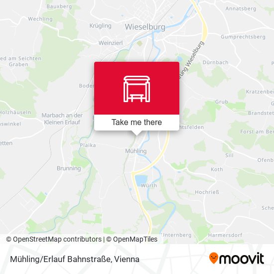 Mühling/Erlauf Bahnstraße map