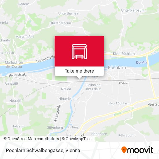 Pöchlarn Schwalbengasse map