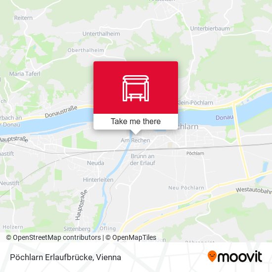Pöchlarn Erlaufbrücke map