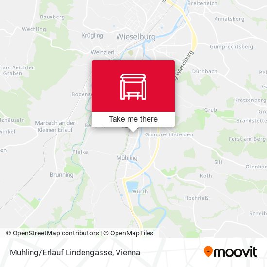 Mühling/Erlauf Lindengasse map