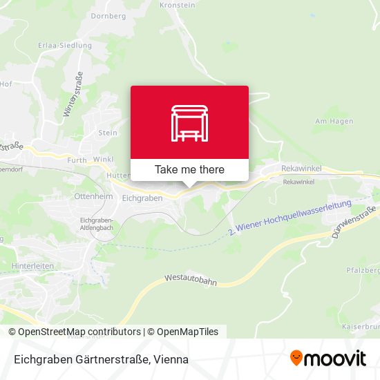 Eichgraben Gärtnerstraße map