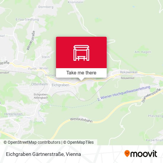 Eichgraben Gärtnerstraße map