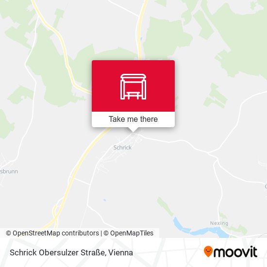 Schrick Obersulzer Straße map