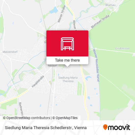 Siedlung Maria Theresia Schedlerstr. map