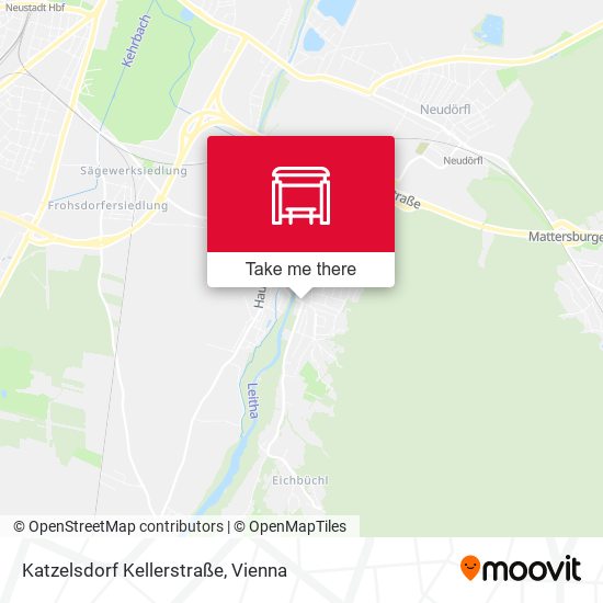 Katzelsdorf Kellerstraße map