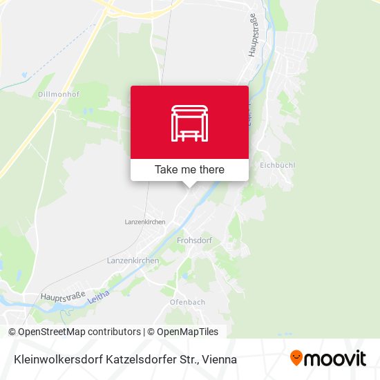 Kleinwolkersdorf Katzelsdorfer Str. map