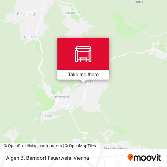 Aigen B. Berndorf Feuerwehr map