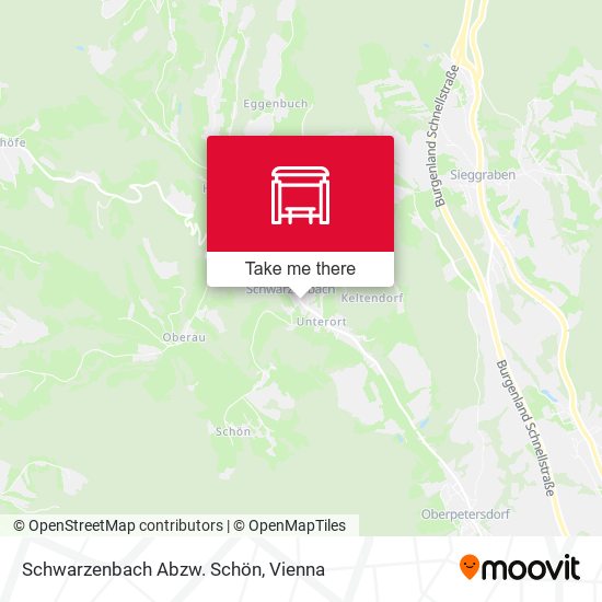 Schwarzenbach Abzw. Schön map