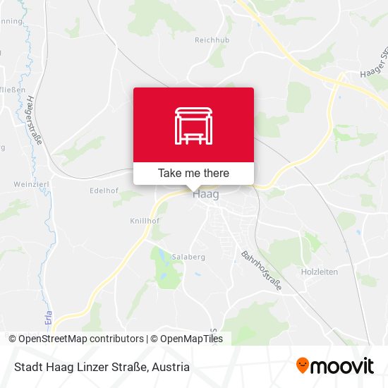 Stadt Haag Linzer Straße map
