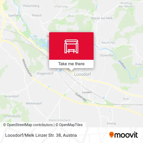 Loosdorf/Melk Linzer Str. 38 map