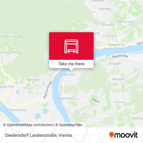 Diedersdorf Landesstraße map