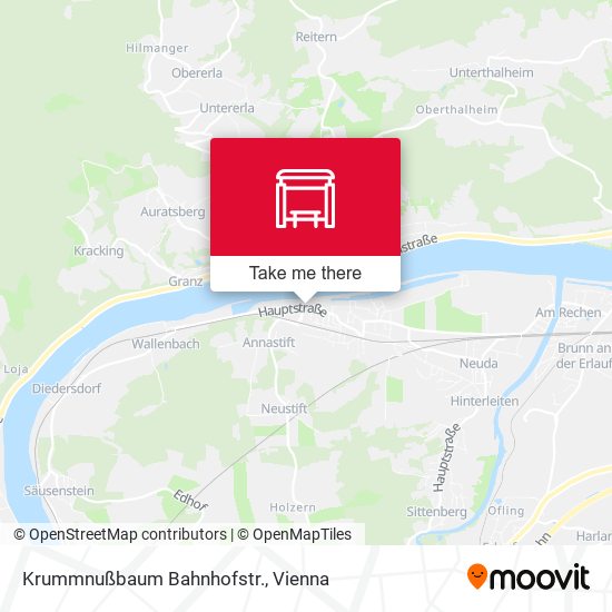 Krummnußbaum Bahnhofstr. map
