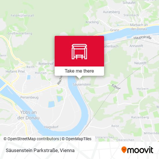 Säusenstein Parkstraße map