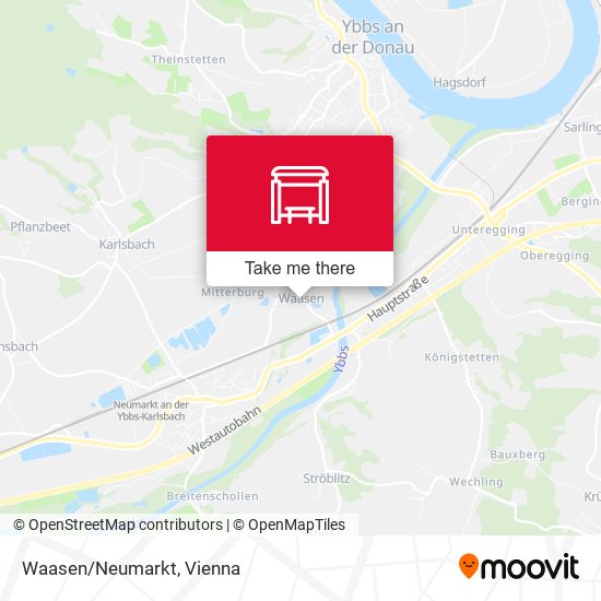 Waasen/Neumarkt map