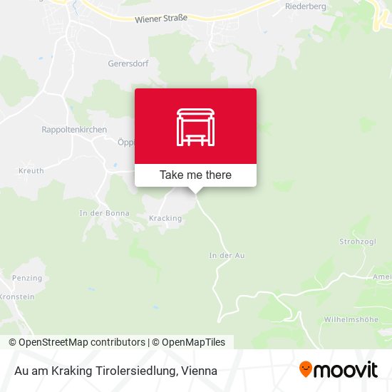 Au am Kraking Tirolersiedlung map