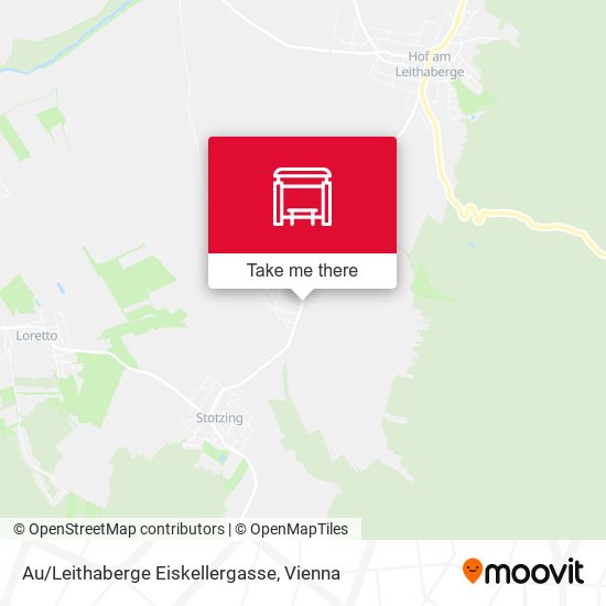 Au/Leithaberge Eiskellergasse map