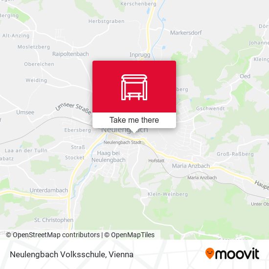 Neulengbach Volksschule map