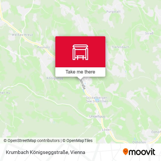 Krumbach Königseggstraße map