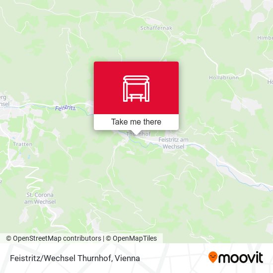 Feistritz/Wechsel Thurnhof map