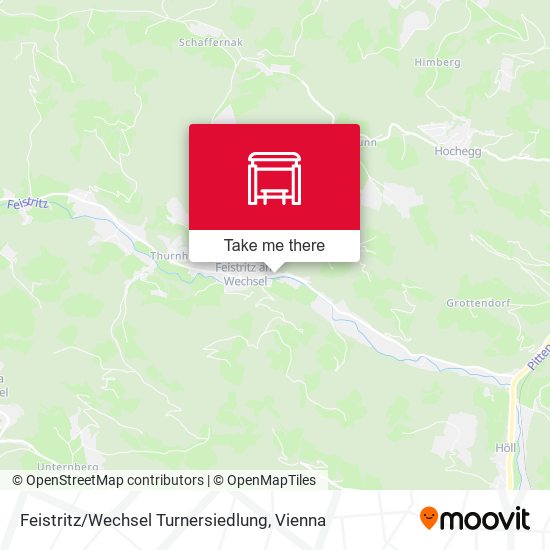 Feistritz / Wechsel Turnersiedlung map