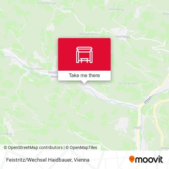 Feistritz/Wechsel Haidbauer map