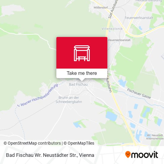 Bad Fischau Wr. Neustädter Str. map