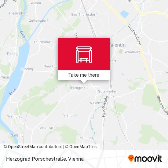 Herzograd Porschestraße map