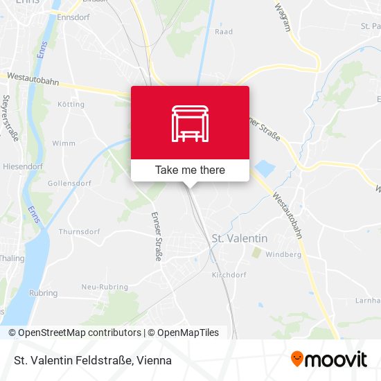 St. Valentin Feldstraße map