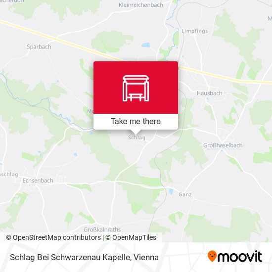 Schlag Bei Schwarzenau Kapelle map