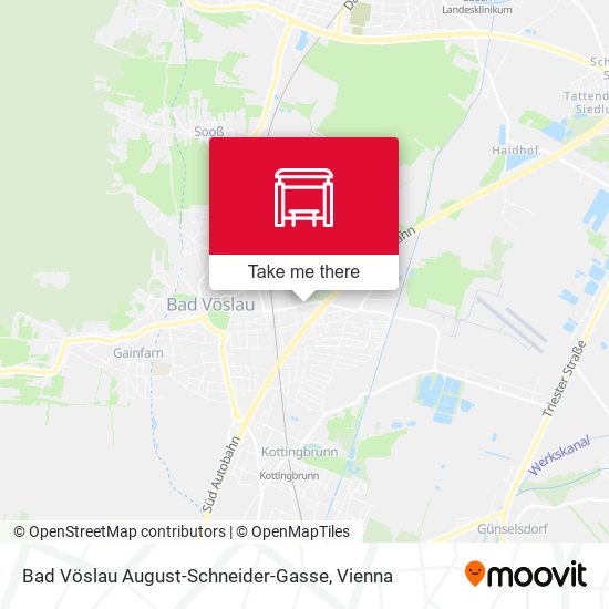 Bad Vöslau August-Schneider-Gasse map