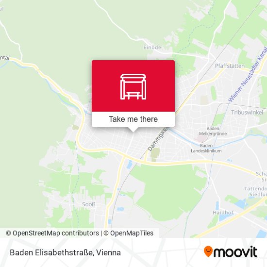 Baden Elisabethstraße map