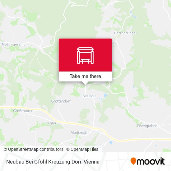Neubau Bei Gföhl Kreuzung Dörr map
