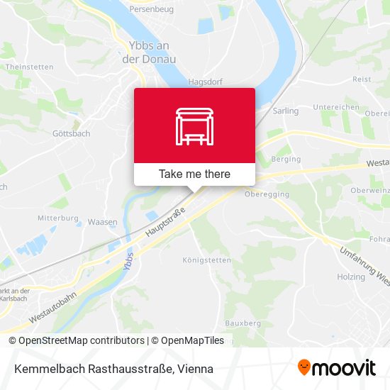 Kemmelbach Rasthausstraße map