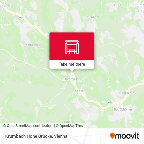 Krumbach Hohe Brücke map