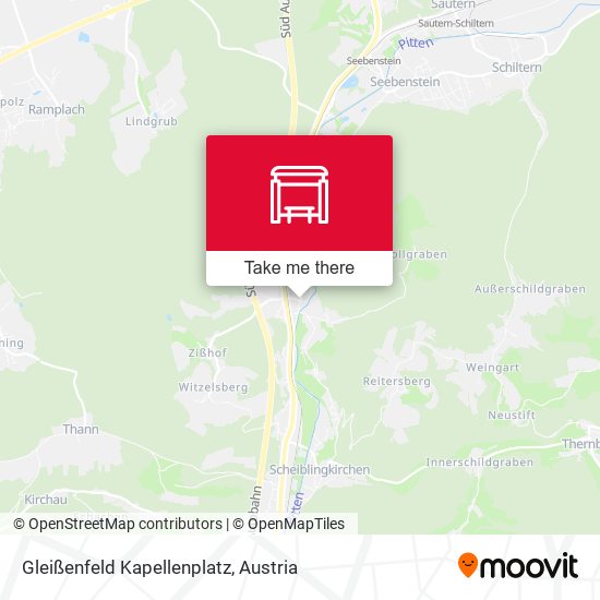 Gleißenfeld Kapellenplatz map