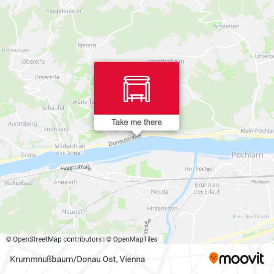 Krummnußbaum/Donau Ost map