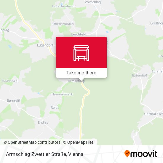 Armschlag Zwettler Straße map