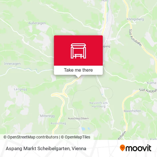 Aspang Markt Scheibelgarten map