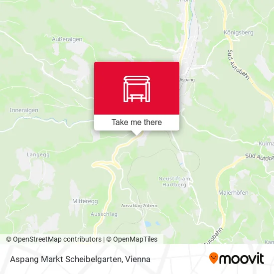Aspang Markt Scheibelgarten map