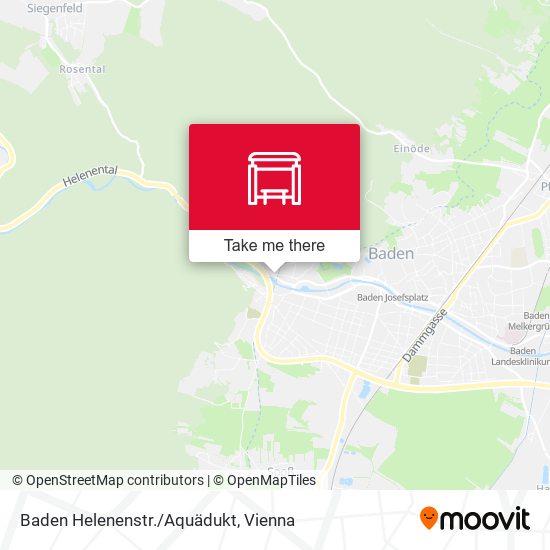 Baden Helenenstr./Aquädukt map