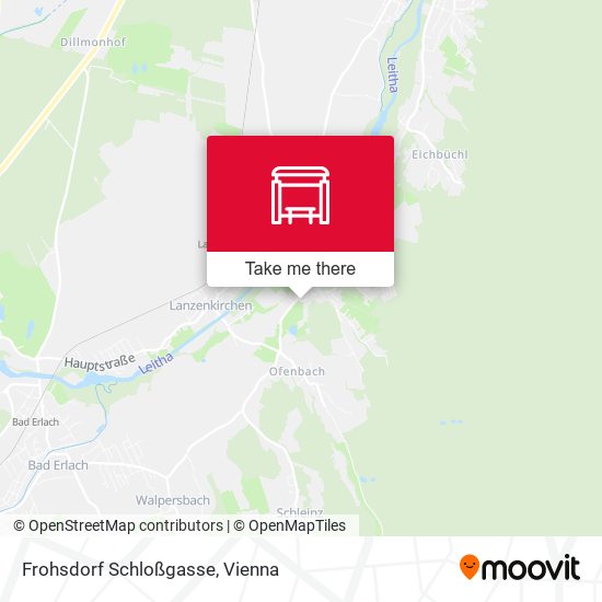 Frohsdorf Schloßgasse map