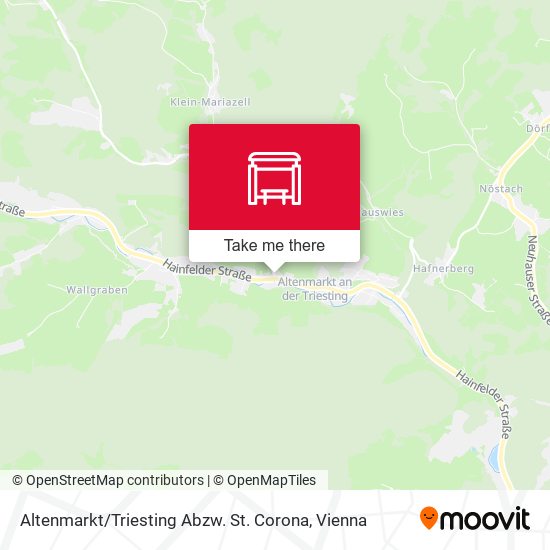 Altenmarkt / Triesting Abzw. St. Corona map