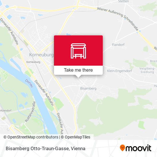 Bisamberg Otto-Traun-Gasse map