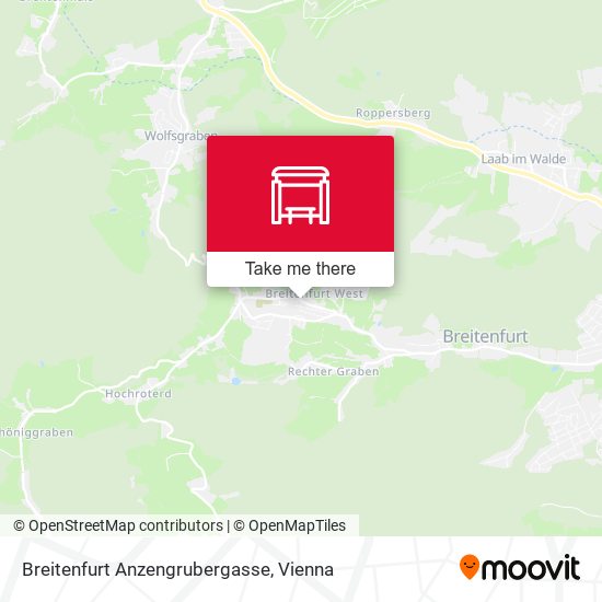 Breitenfurt Anzengrubergasse map
