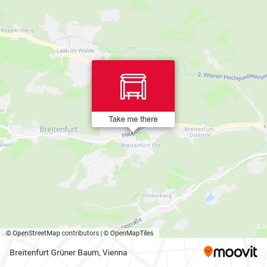 Breitenfurt Grüner Baum map