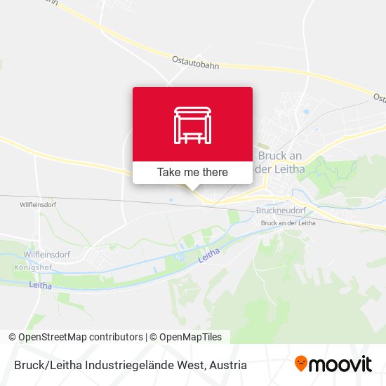 Bruck / Leitha Industriegelände West map