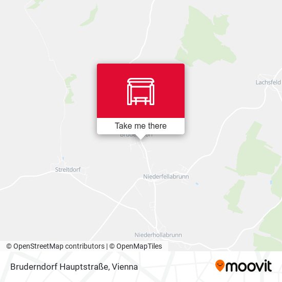 Bruderndorf Hauptstraße map