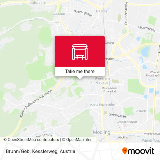 Brunn/Geb. Kesslerweg map
